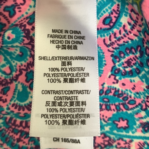 Juicy Couture Maxi Dress Imperial Starflower Paisley Sleeveless Slit Front - Picture 7 of 8